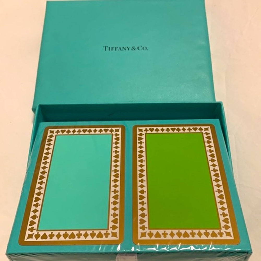 Tiffany & Co Authentic Playing Cards PERFECT MOTHERS DAY GIFT